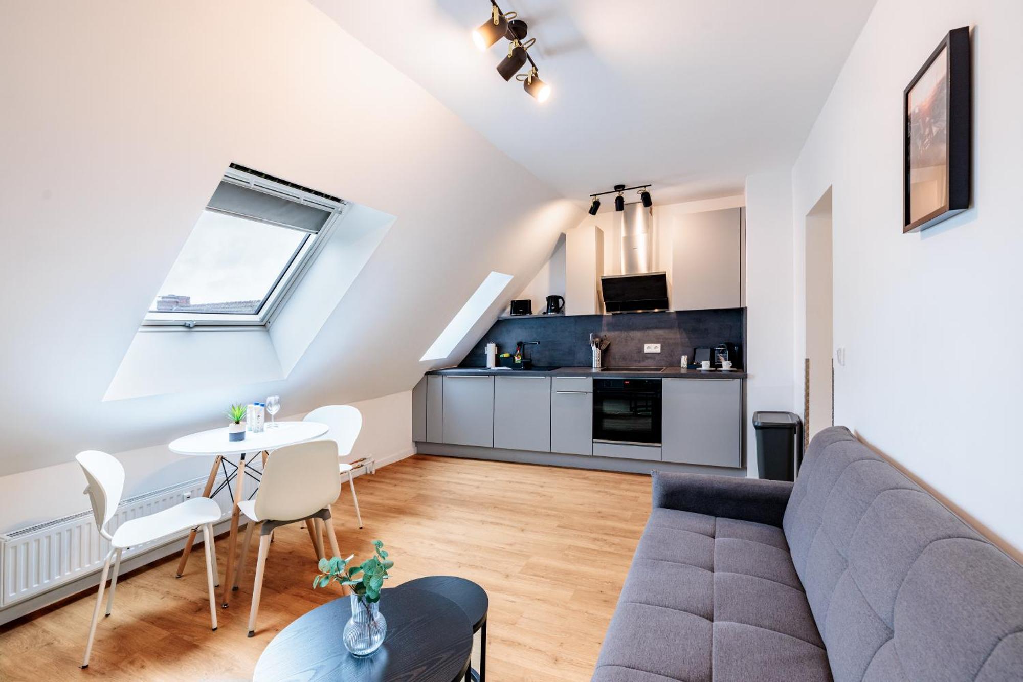 Glueck Auf Appartements Herkulesstrasse エッセン エクステリア 写真